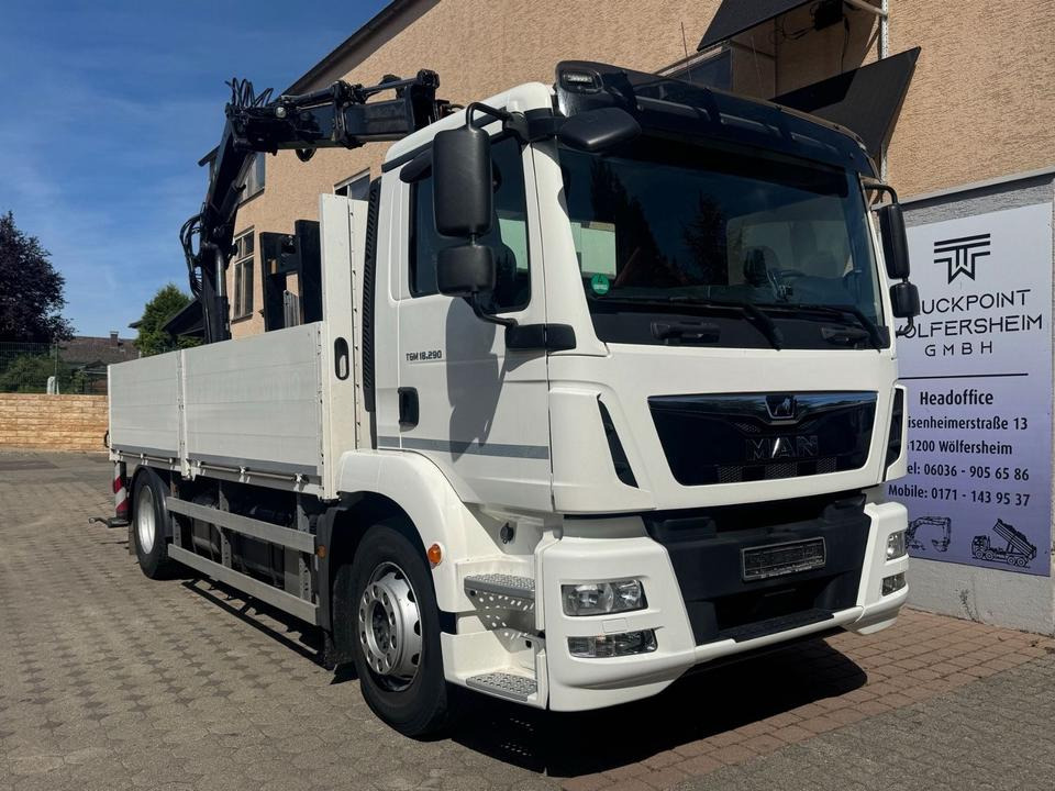 MAN TGM 18.290/HIAB-XS111/JOYSTICK/aus1.Hand - Бордови камион, Камион с кран: снимка 1 MAN TGM 18.290/HIAB-XS111/JOYSTICK/aus1.Hand - Бордови камион, Камион с кран: снимка 1
