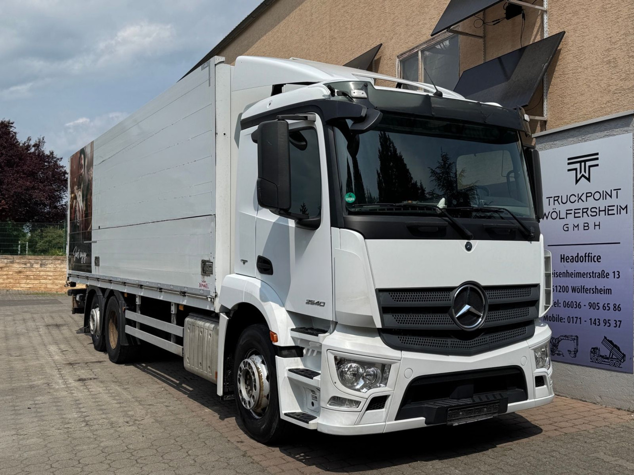 Mercedes-Benz 2540/LBW/2xAHK/Lenk-Lift/Kamera/4inStock - За напитки камион: снимка 1 Mercedes-Benz 2540/LBW/2xAHK/Lenk-Lift/Kamera/4inStock - За напитки камион: снимка 1