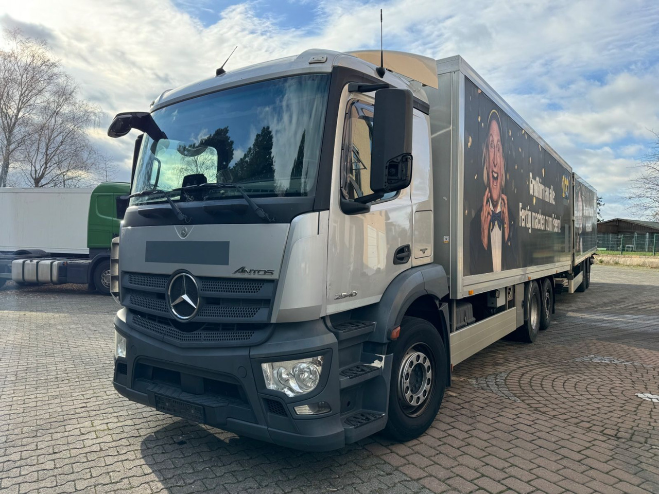 Mercedes-Benz Antos 2540/Durchladbar/2xLBW/Frigoblock - Рефрижератор камион: снимка 2 Mercedes-Benz Antos 2540/Durchladbar/2xLBW/Frigoblock - Рефрижератор камион: снимка 2