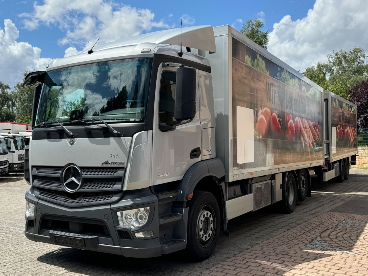 Mercedes-Benz Antos 2540/Durchladbar/Frigoblock/2x LBW/kpl.Zug - Рефрижератор камион: снимка 2 Mercedes-Benz Antos 2540/Durchladbar/Frigoblock/2x LBW/kpl.Zug - Рефрижератор камион: снимка 2