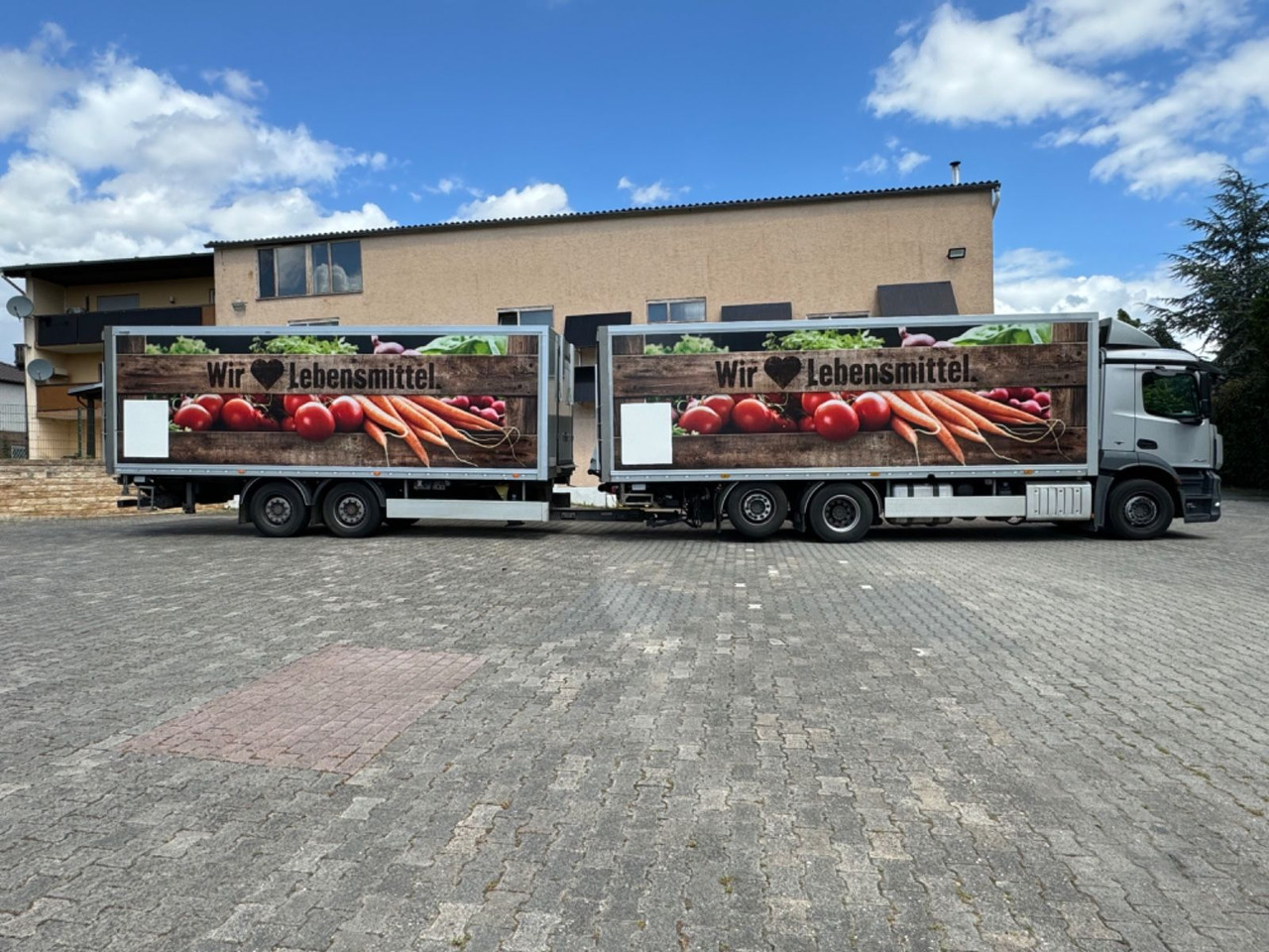 Mercedes-Benz Antos 2540/Durchladbar/Frigoblock/2x LBW/kpl.Zug - Рефрижератор камион: снимка 3 Mercedes-Benz Antos 2540/Durchladbar/Frigoblock/2x LBW/kpl.Zug - Рефрижератор камион: снимка 3