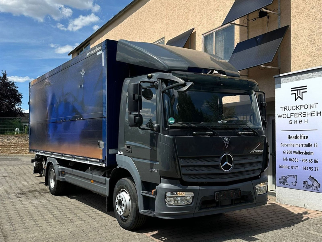 Mercedes-Benz Atego 1523/Klima/LBW/GT-Zertifiziert/2xAHK - За напитки камион: снимка 1 Mercedes-Benz Atego 1523/Klima/LBW/GT-Zertifiziert/2xAHK - За напитки камион: снимка 1