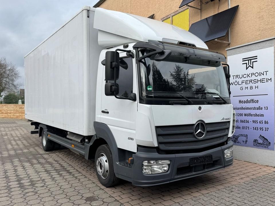 Mercedes-Benz Atego 816/Möbelkoffer/Brake-Assist/Lane-Assi - Камион фургон: снимка 1 Mercedes-Benz Atego 816/Möbelkoffer/Brake-Assist/Lane-Assi - Камион фургон: снимка 1