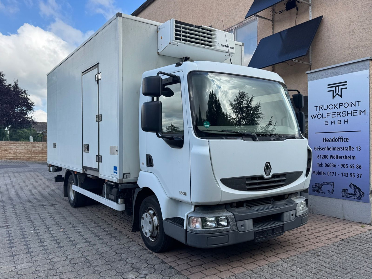 Renault MIDLUM 180/Thermo-King V-500/LBW - Хладилен бус: снимка 1 Renault MIDLUM 180/Thermo-King V-500/LBW - Хладилен бус: снимка 1