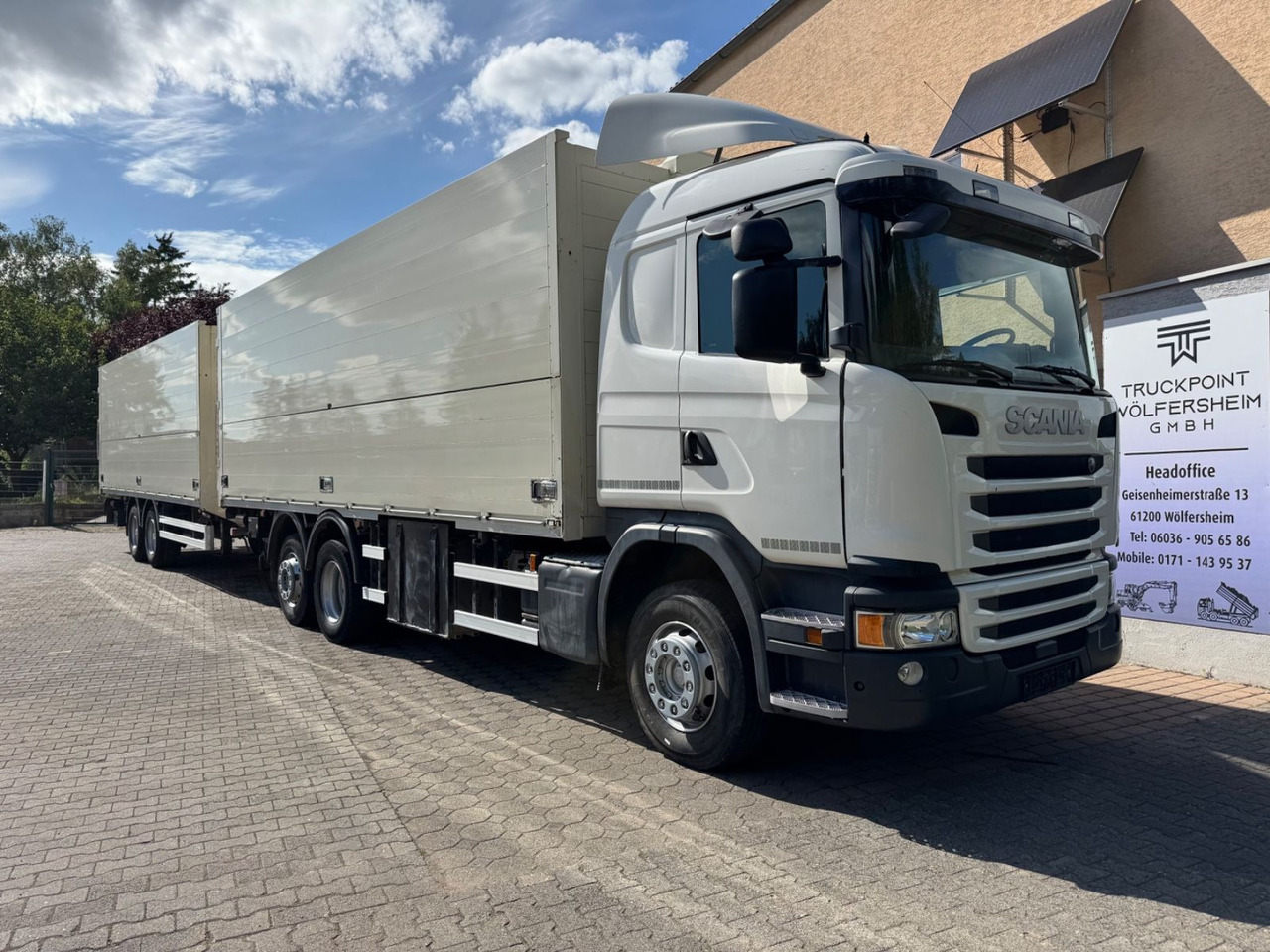 Scania G410/Lenk-Lift/2xLBW/inkl. Anhänger/Tüv-neu - За напитки камион: снимка 1 Scania G410/Lenk-Lift/2xLBW/inkl. Anhänger/Tüv-neu - За напитки камион: снимка 1