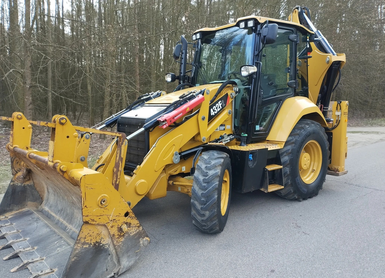 CATERPILLAR 432F II - Багер-товарач: снимка 1 CATERPILLAR 432F II - Багер-товарач: снимка 1