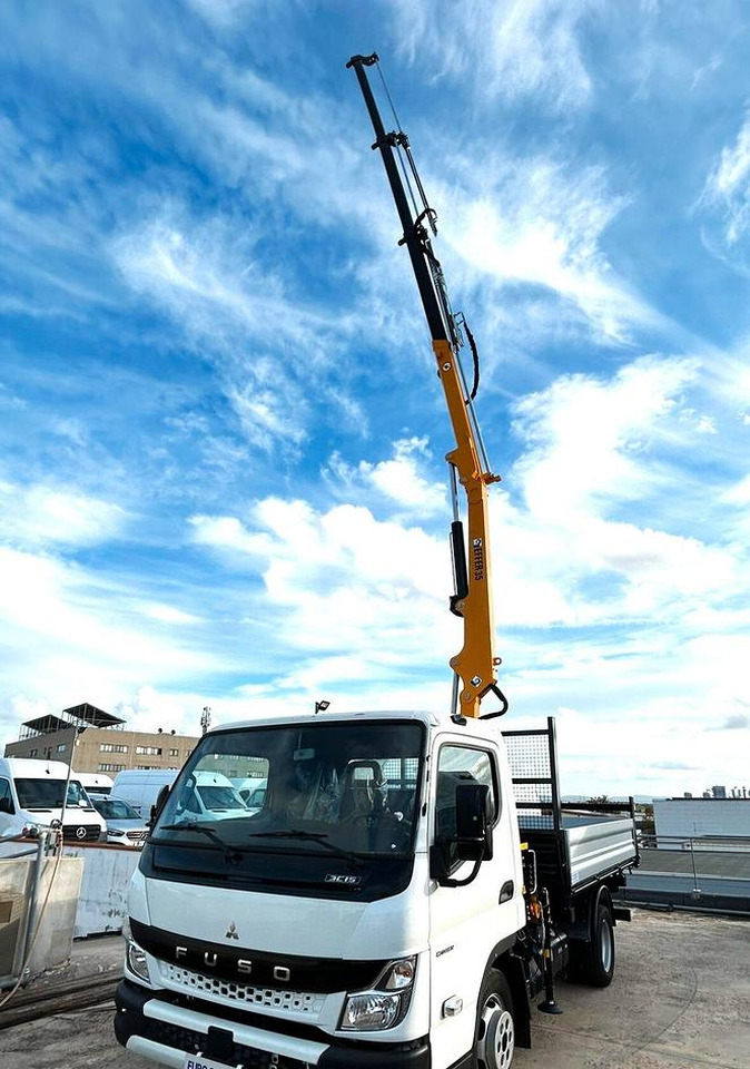Нови Самосвал камион, Камион с кран Mitsubishi Fuso Canter 3C15 Ribaltabile 35 Q: снимка 7