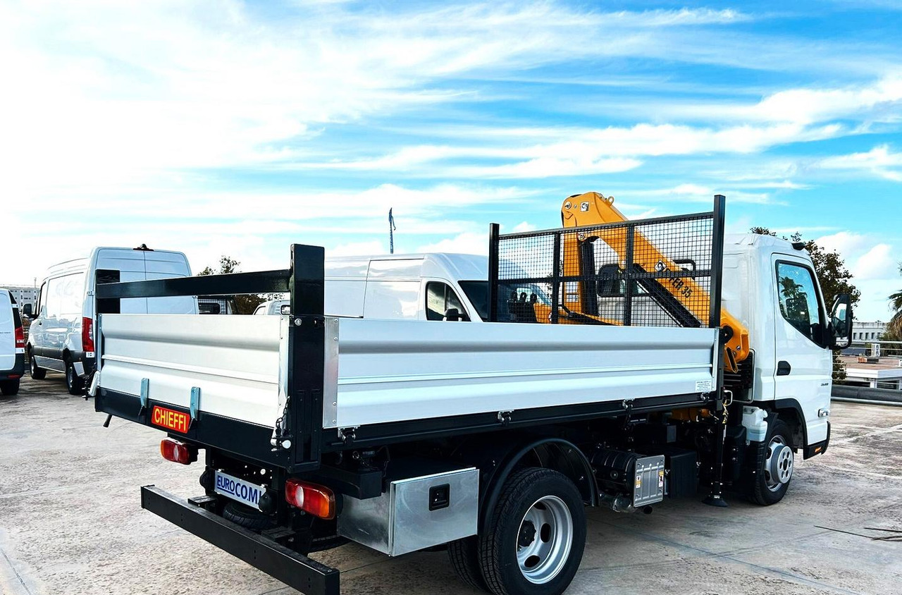 Нови Самосвал камион, Камион с кран Mitsubishi Fuso Canter 3C15 Ribaltabile 35 Q: снимка 10