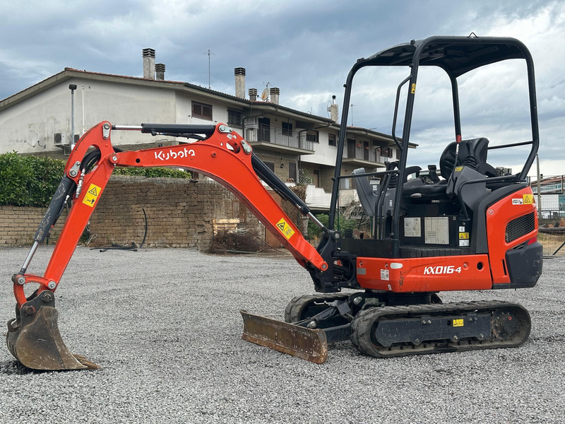 Kubota KX016-4 - Мини багер: снимка 1 Kubota KX016-4 - Мини багер: снимка 1