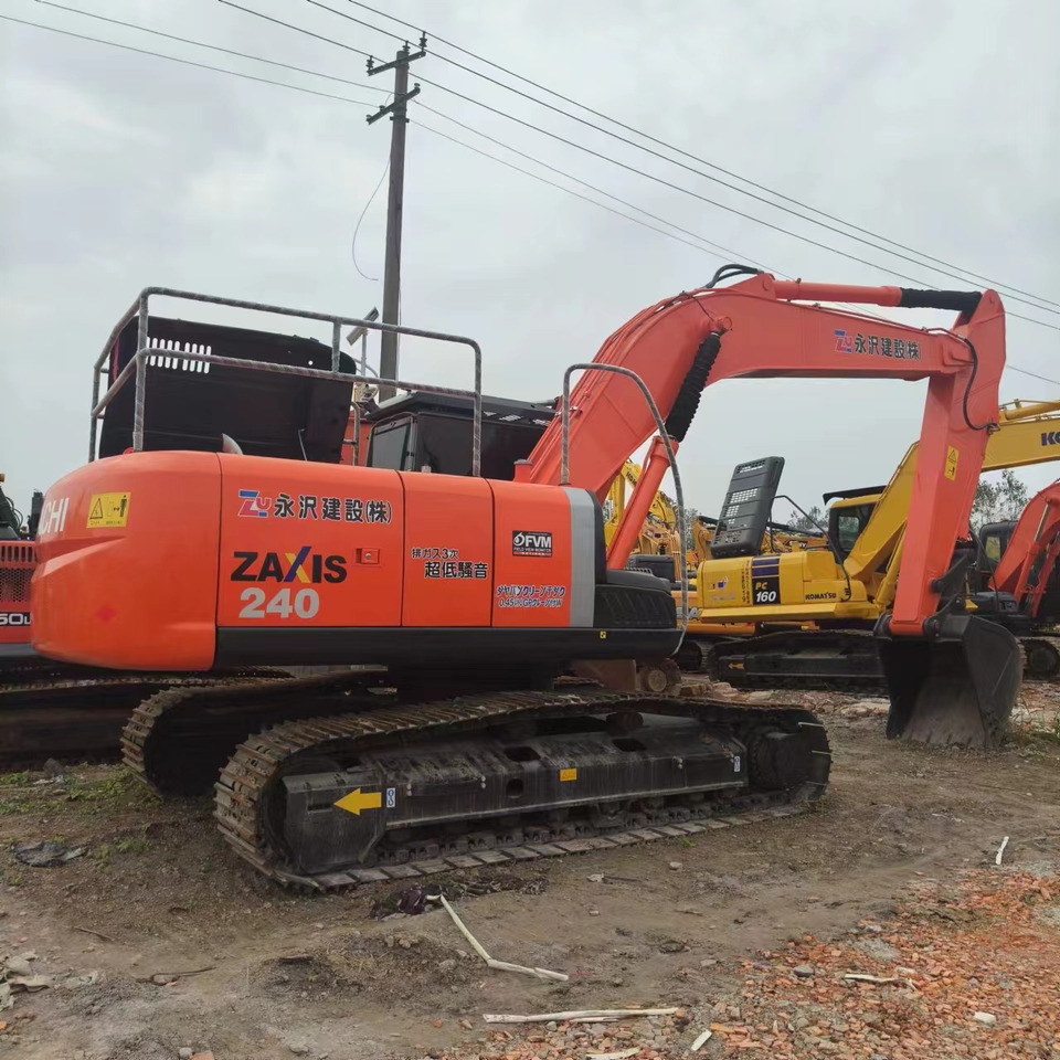 HITACHI ZX240 - Верижен багер: снимка 1 HITACHI ZX240 - Верижен багер: снимка 1