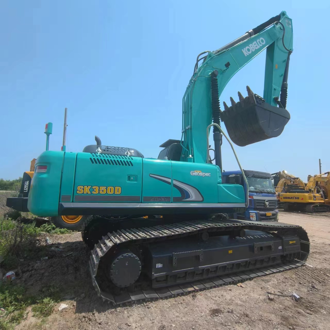 Верижен багер KOBELCO SK350: снимка 6