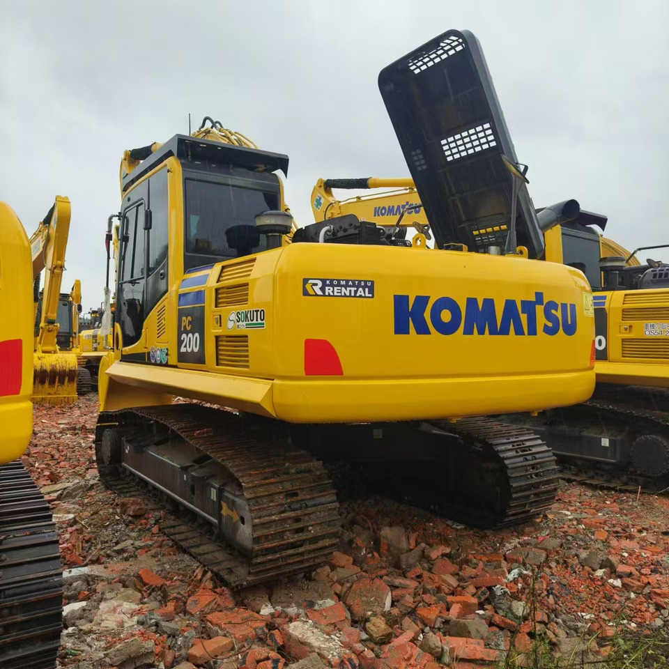 Верижен багер KOMATSU PC200: снимка 8