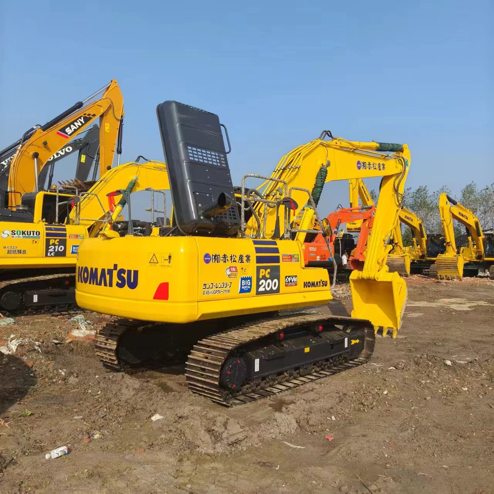 KOMATSU PC200 - Верижен багер: снимка 4 KOMATSU PC200 - Верижен багер: снимка 4
