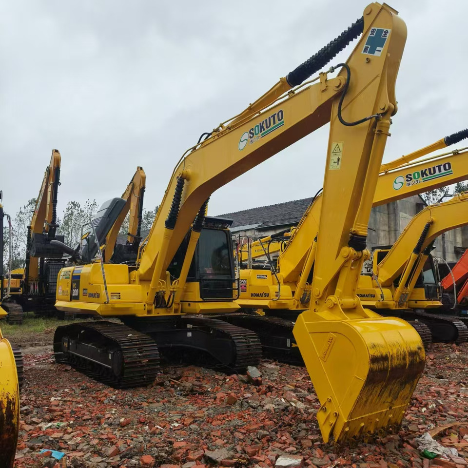 KOMATSU PC200 - Верижен багер: снимка 1 KOMATSU PC200 - Верижен багер: снимка 1