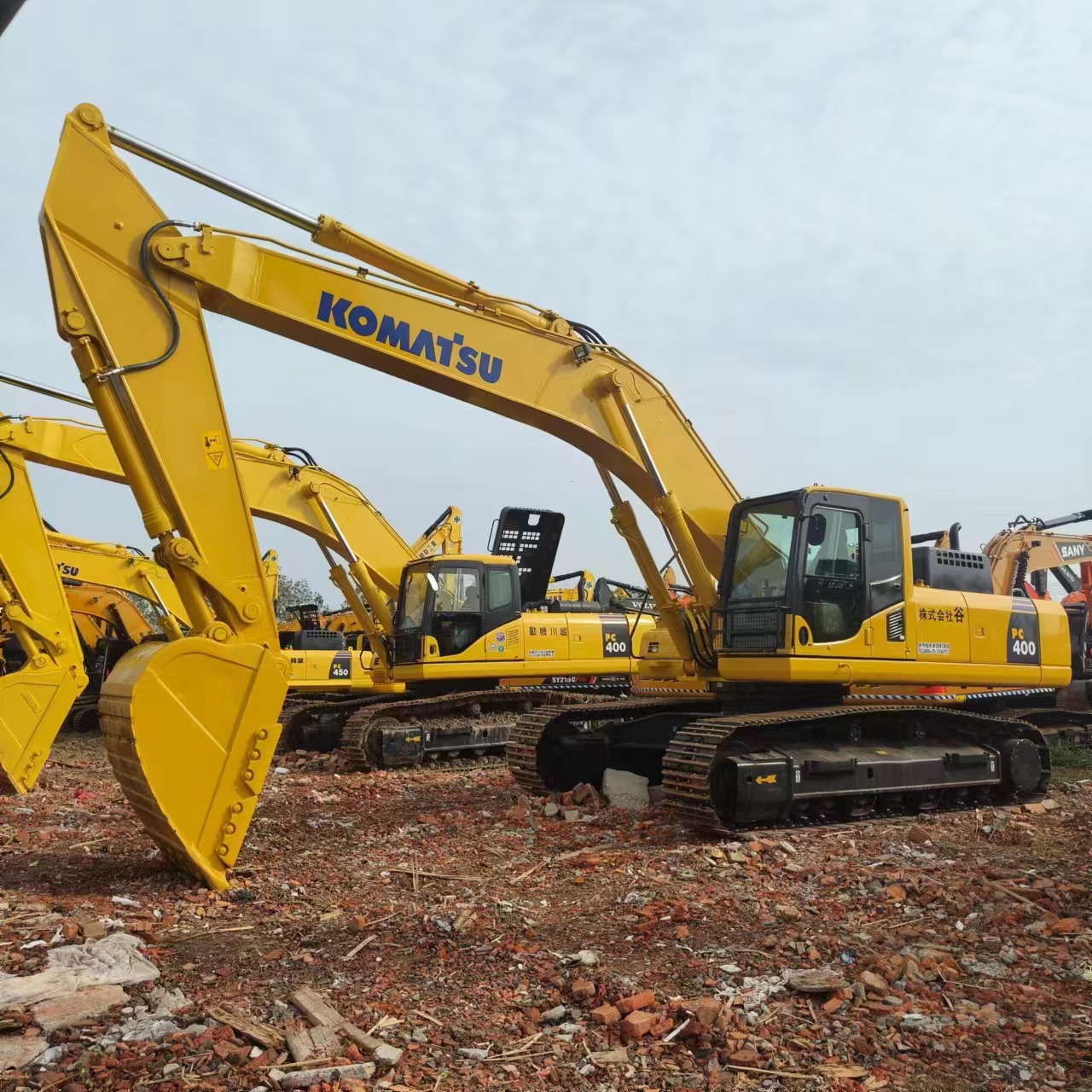 KOMATSU PC400 - Верижен багер: снимка 1 KOMATSU PC400 - Верижен багер: снимка 1
