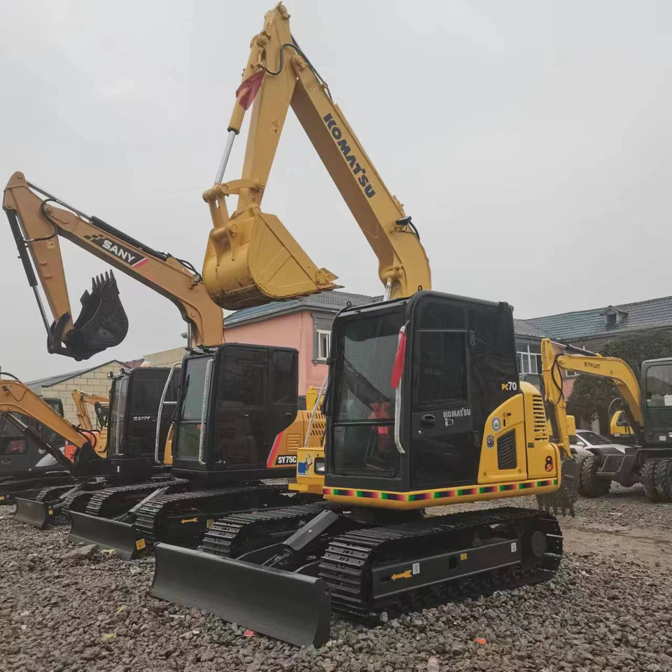 KOMATSU PC70 - Мини багер: снимка 5 KOMATSU PC70 - Мини багер: снимка 5