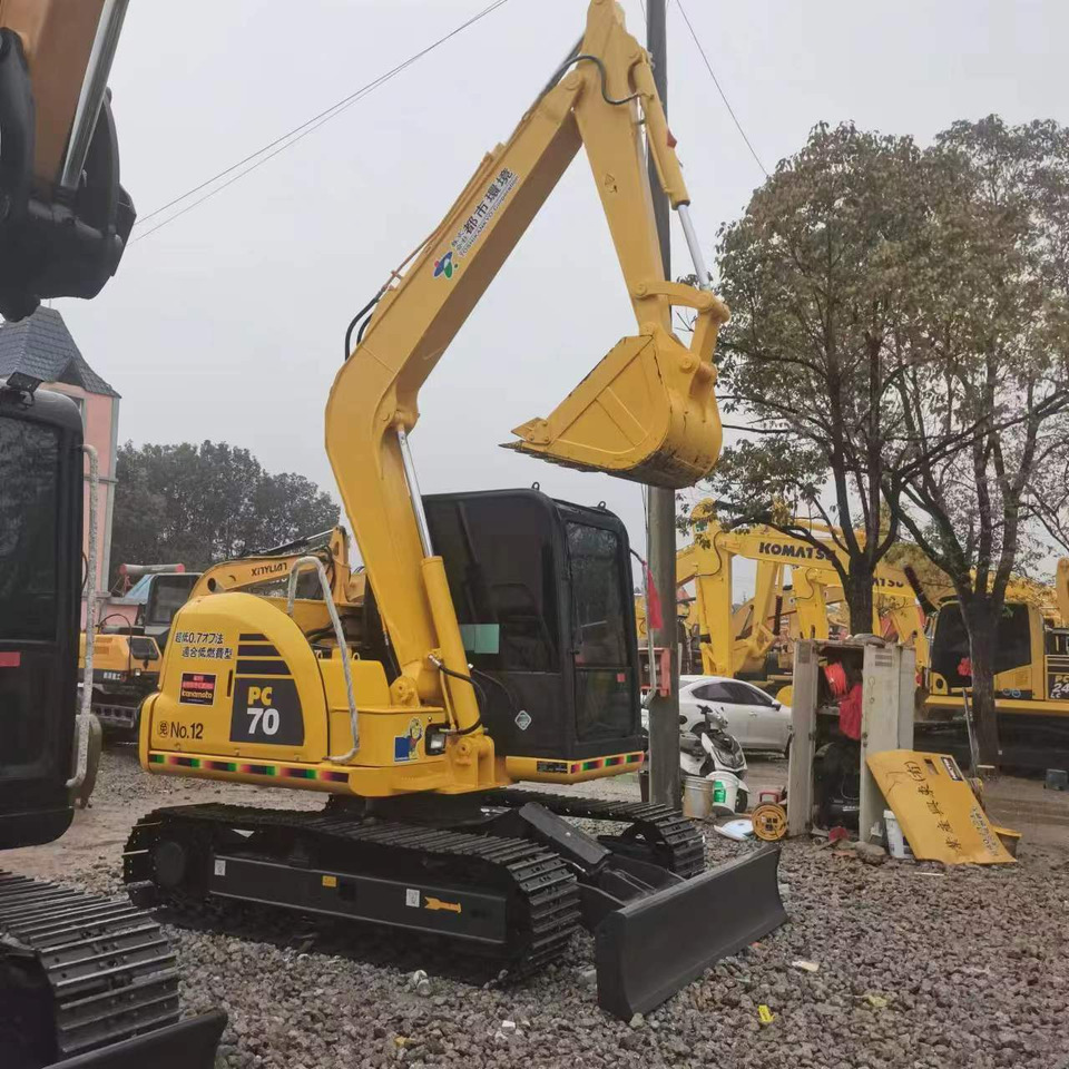 KOMATSU PC70 - Мини багер: снимка 3 KOMATSU PC70 - Мини багер: снимка 3