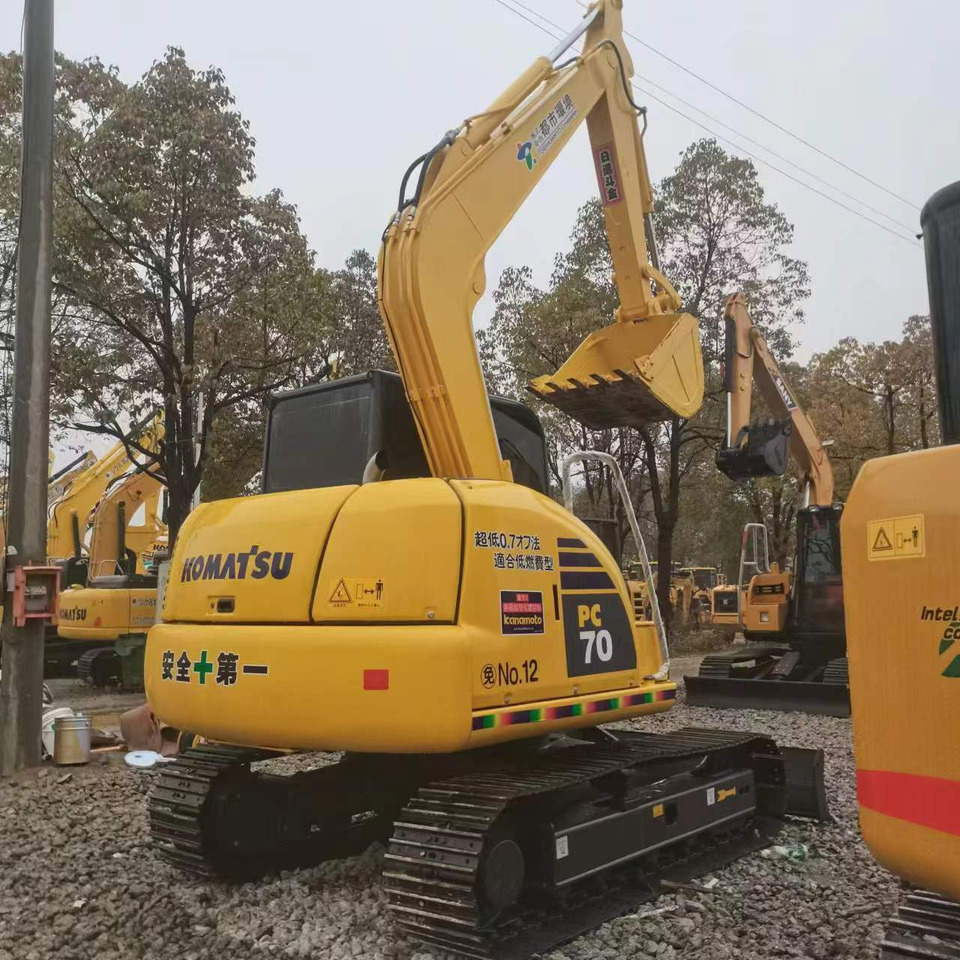 KOMATSU PC70 - Мини багер: снимка 2 KOMATSU PC70 - Мини багер: снимка 2