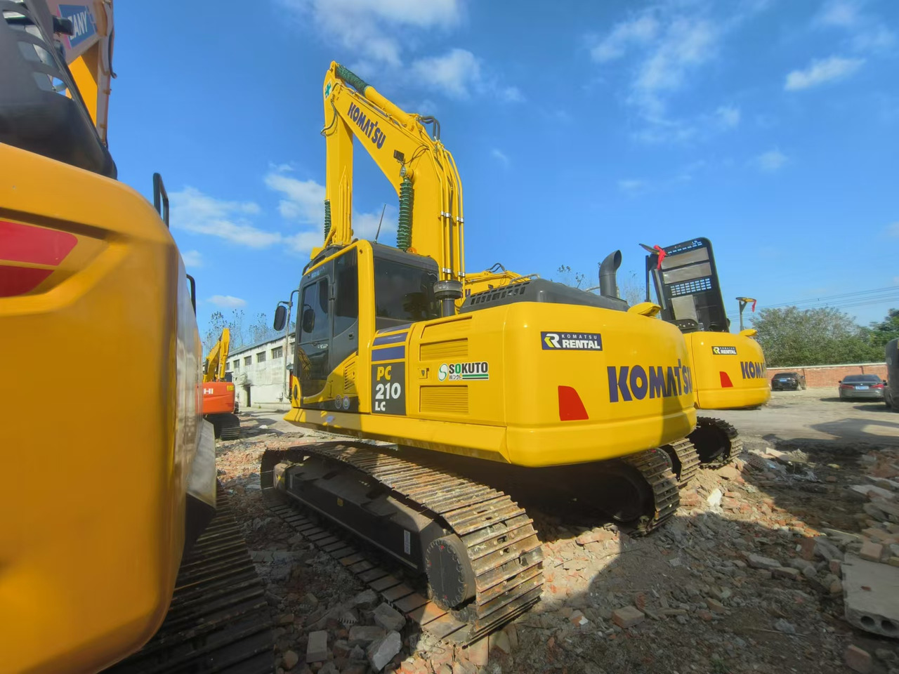 Верижен багер KOMATSU pc210: снимка 6