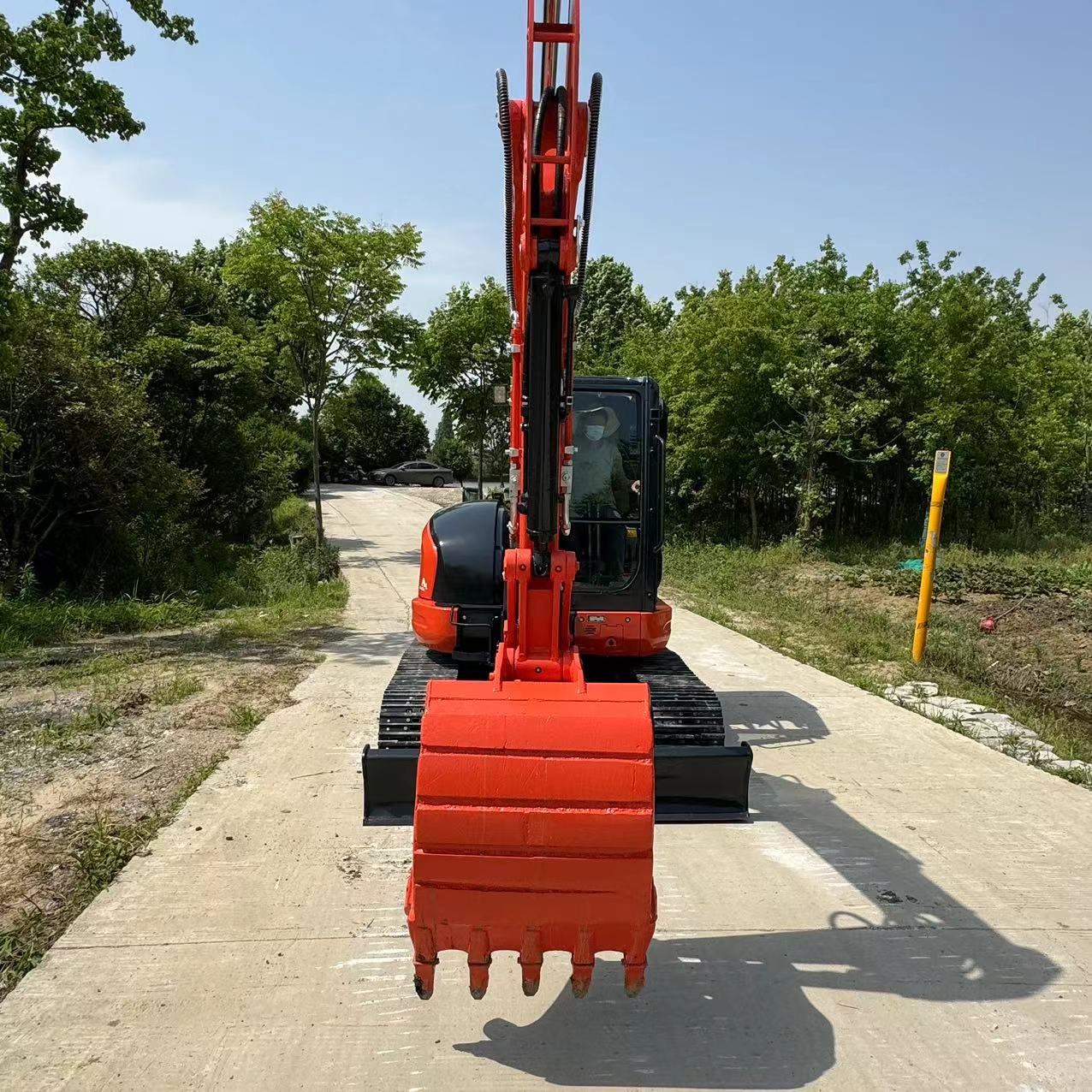 Верижен багер KUBOTA KX165: снимка 12