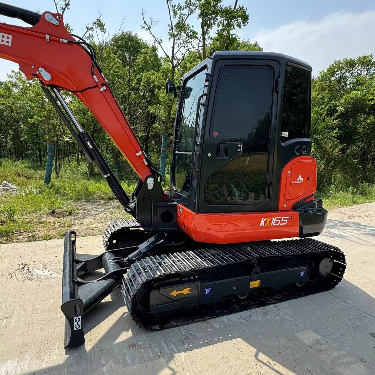 Верижен багер KUBOTA KX165: снимка 8