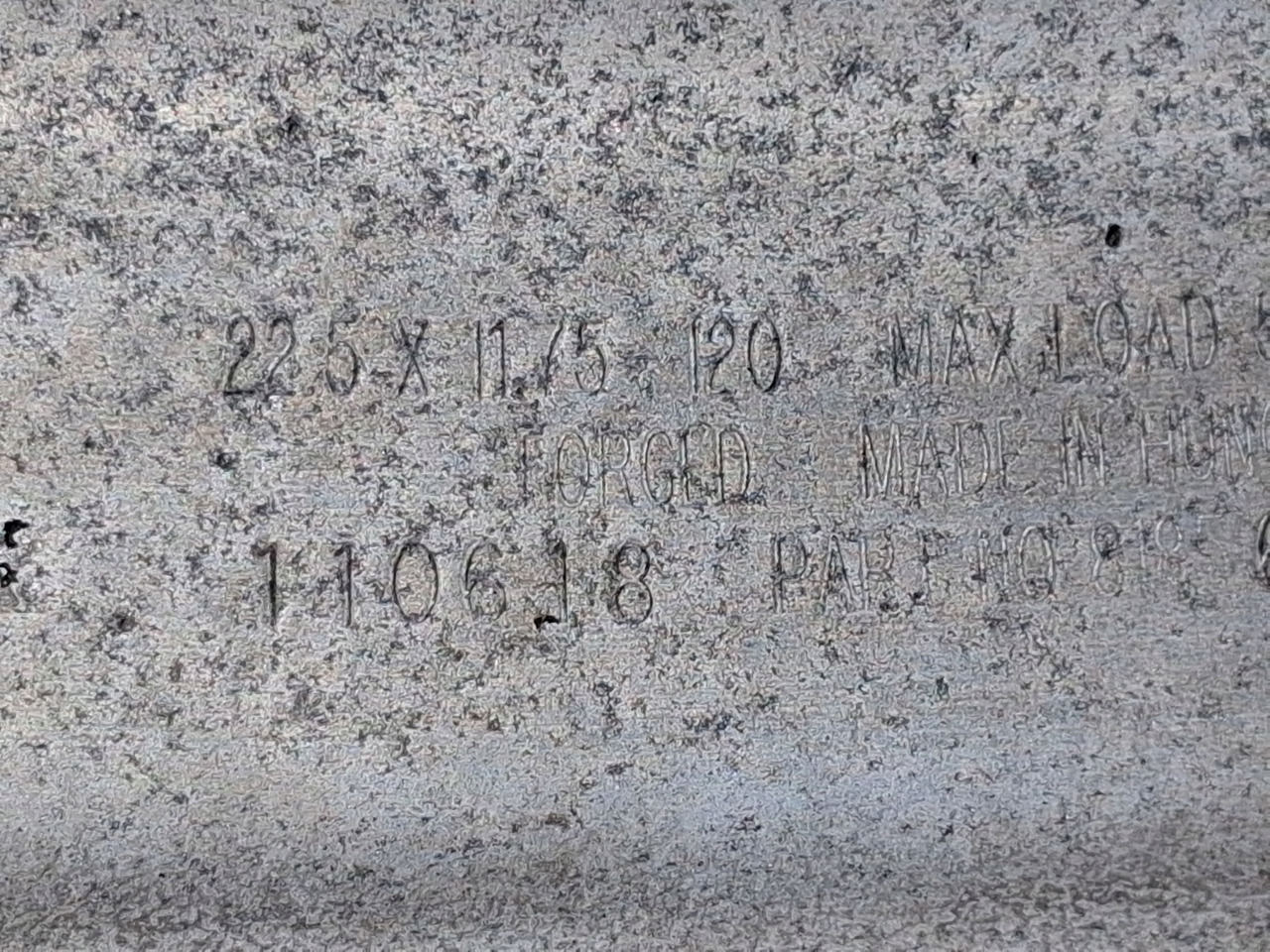 FELGA ALUMINIOWA ALCOA PRZÓD SZEROKA POLEROWANA 22,5 X 11,75 ET 120 TIR - Джанта за Камион: снимка 5 FELGA ALUMINIOWA ALCOA PRZÓD SZEROKA POLEROWANA 22,5 X 11,75 ET 120 TIR - Джанта за Камион: снимка 5