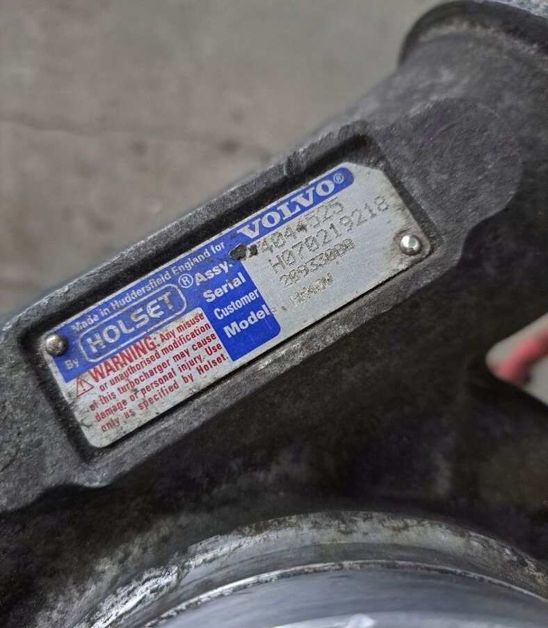 Holset 20933088 Volvo FM 9 - Турбина за Камион: снимка 4 Holset 20933088 Volvo FM 9 - Турбина за Камион: снимка 4