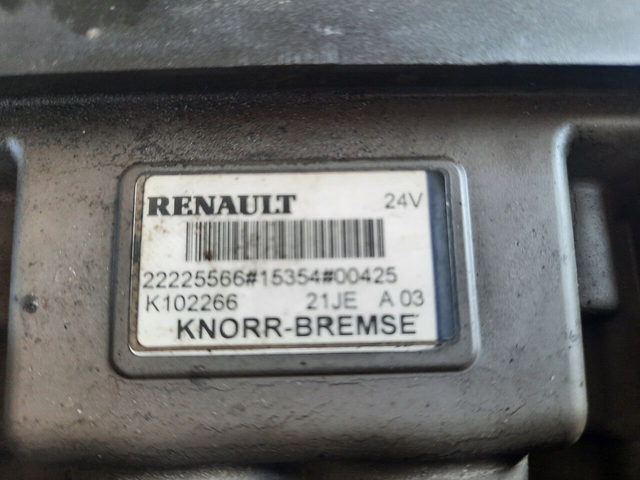 KNORR-BREMSE ZAWÓR EBS TYLNY TYŁ RENAULT GAMA RANGE T RANGE - Спирачен клапан за Камион: снимка 3 KNORR-BREMSE ZAWÓR EBS TYLNY TYŁ RENAULT GAMA RANGE T RANGE - Спирачен клапан за Камион: снимка 3