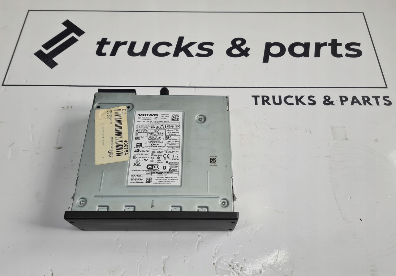 VOLVO RADIO MODUŁ SEM RADIA WIFI BLUETOOTH VOLVO FH 4 FM 4 FH 5 FM 5 FMX - Кабина и интериор за Камион: снимка 1 VOLVO RADIO MODUŁ SEM RADIA WIFI BLUETOOTH VOLVO FH 4 FM 4 FH 5 FM 5 FMX - Кабина и интериор за Камион: снимка 1