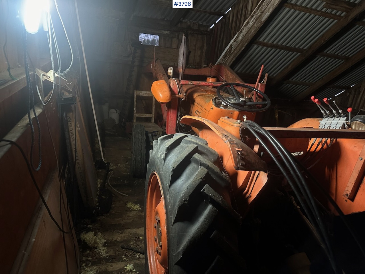 1900 Fiat 415 tractor w/ front loader and Wee edge mower - Трактор: снимка 4 1900 Fiat 415 tractor w/ front loader and Wee edge mower - Трактор: снимка 4