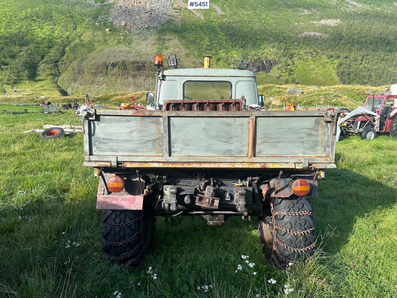 1967 Mercedes-Benz Unimog 406 - Бордови камион: снимка 4 1967 Mercedes-Benz Unimog 406 - Бордови камион: снимка 4