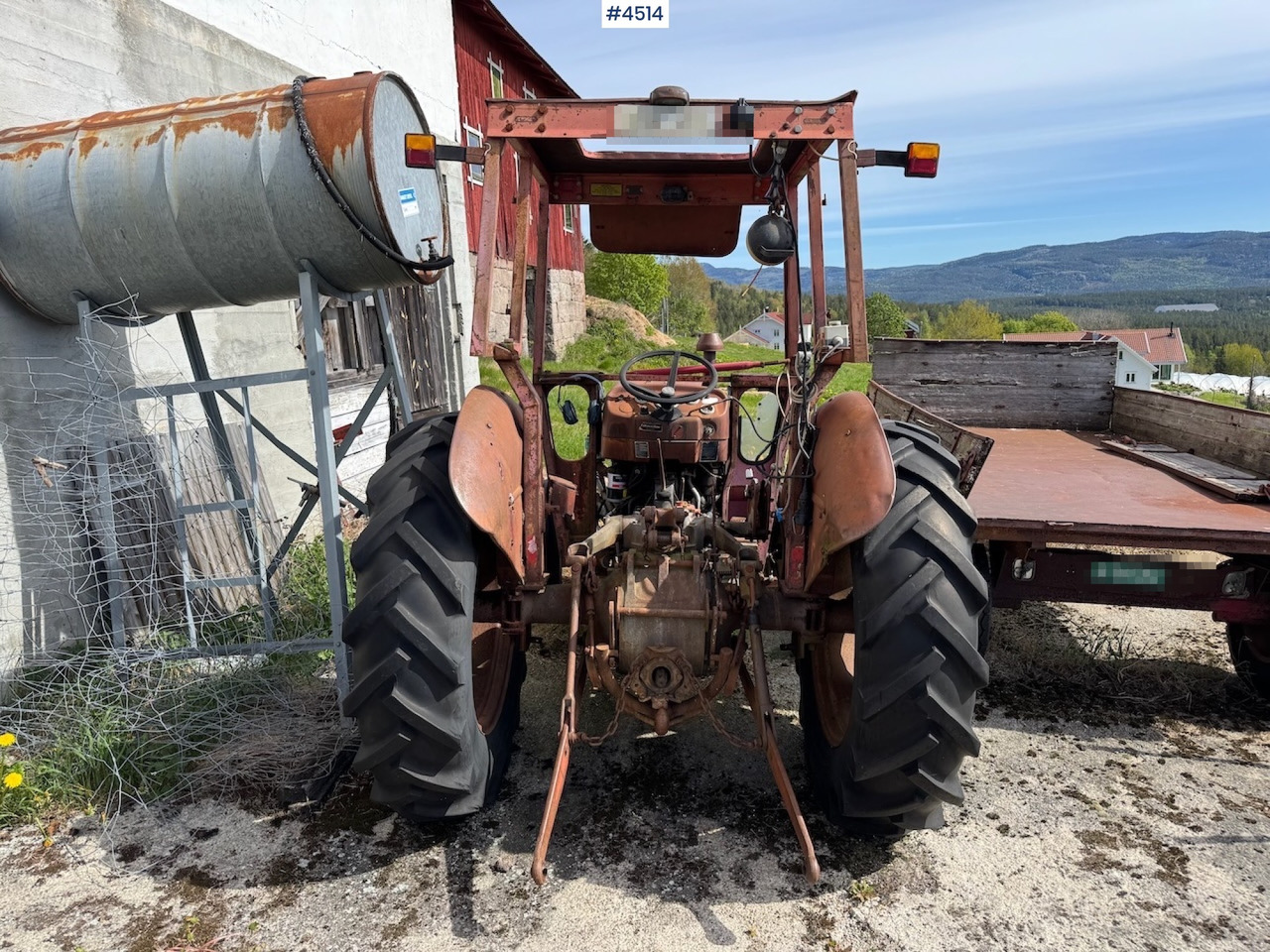 1968 Massey Ferguson 133 - Трактор: снимка 5 1968 Massey Ferguson 133 - Трактор: снимка 5