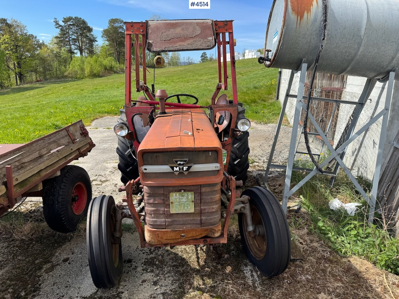 1968 Massey Ferguson 133 - Трактор: снимка 2 1968 Massey Ferguson 133 - Трактор: снимка 2