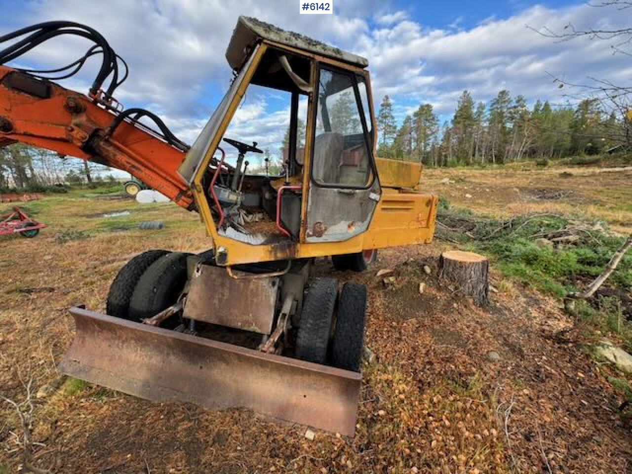 1975 Atlas wheeled excavator. Repair project - Колесен товарач: снимка 3 1975 Atlas wheeled excavator. Repair project - Колесен товарач: снимка 3