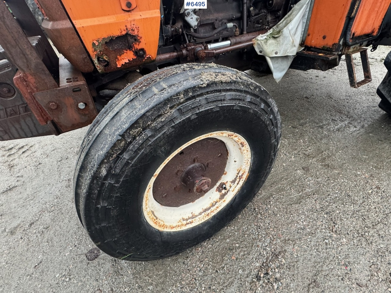 Трактор 1975 Fiat 640 tractor with/twin wheels and triangle. WATCH THE VIDEO!: снимка 13