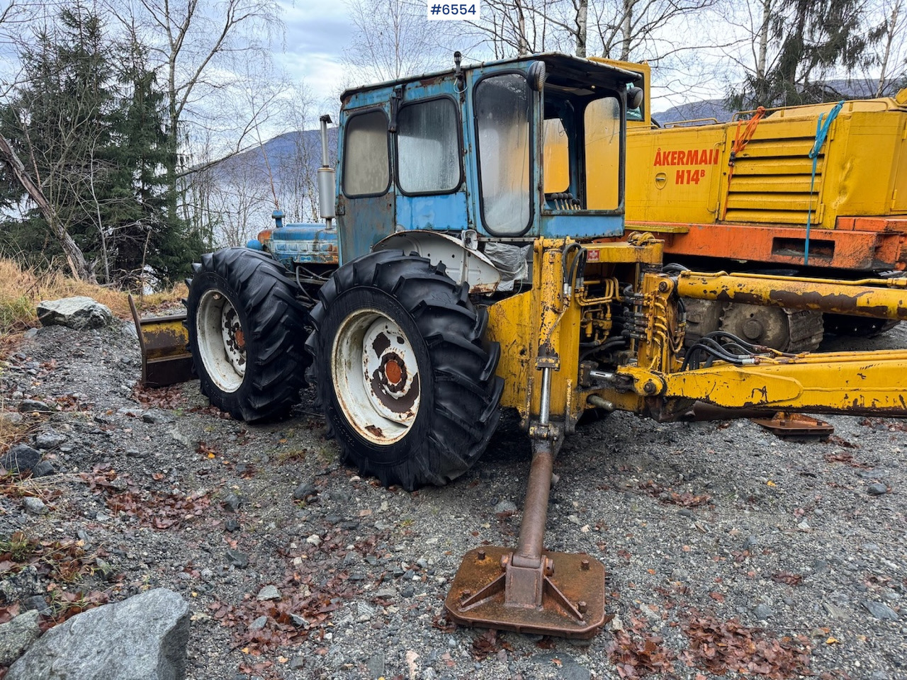 1976 Ford County 854T Super 4 w/ Hymas excavator attachment. - Трактор: снимка 4 1976 Ford County 854T Super 4 w/ Hymas excavator attachment. - Трактор: снимка 4