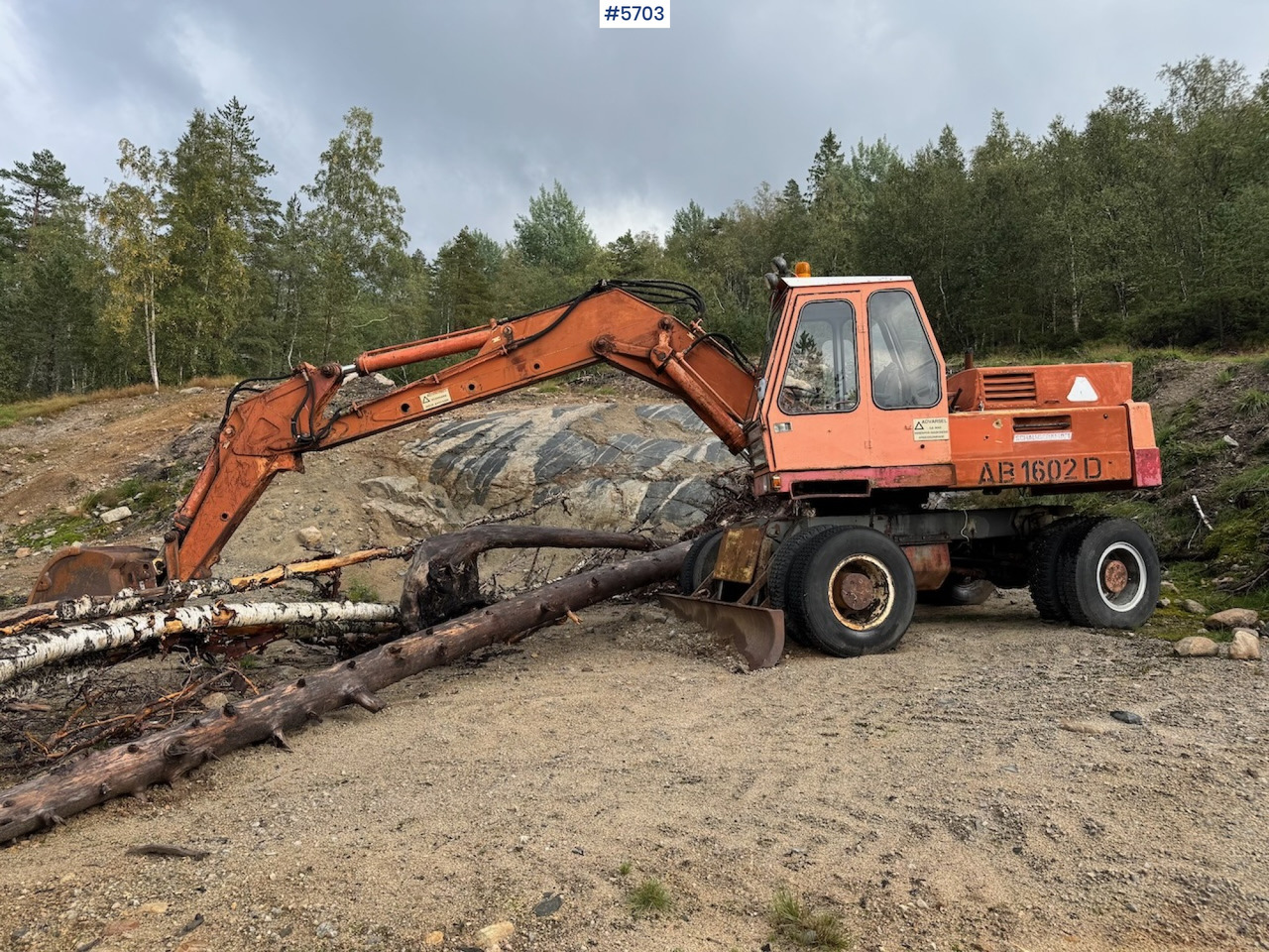 1977 Atlas 1602 D - Багер: снимка 2 1977 Atlas 1602 D - Багер: снимка 2