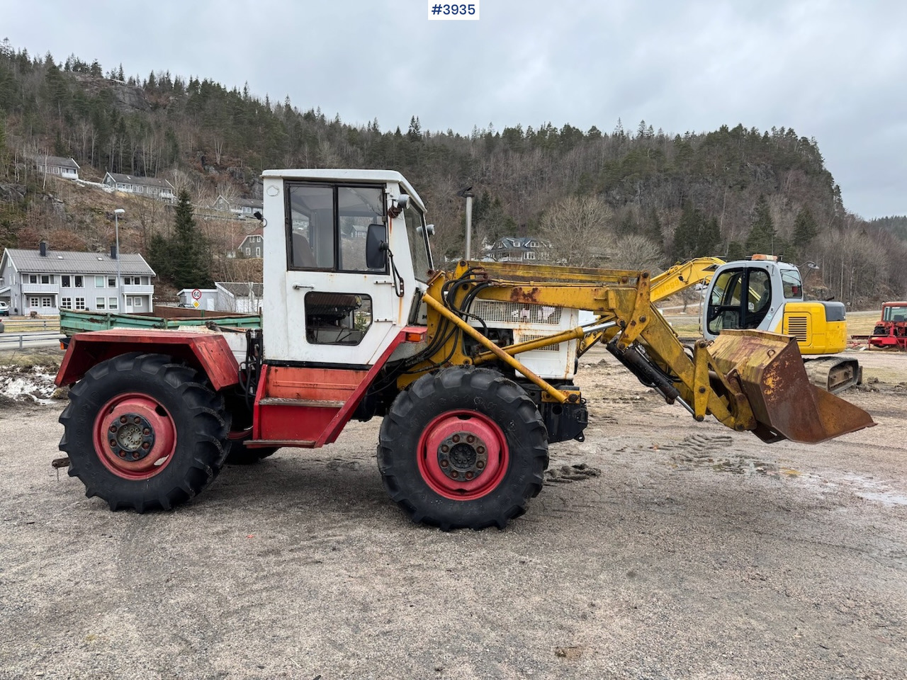 1977 MB Trac 800 Mercedes-Benz w/front loader - Трактор: снимка 2 1977 MB Trac 800 Mercedes-Benz w/front loader - Трактор: снимка 2