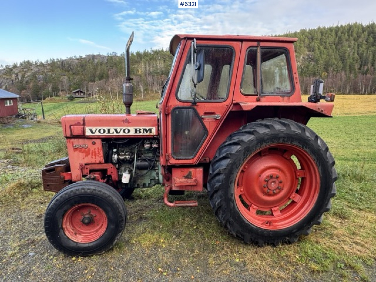 1977 Volvo BM 500 tractor - Трактор: снимка 1 1977 Volvo BM 500 tractor - Трактор: снимка 1