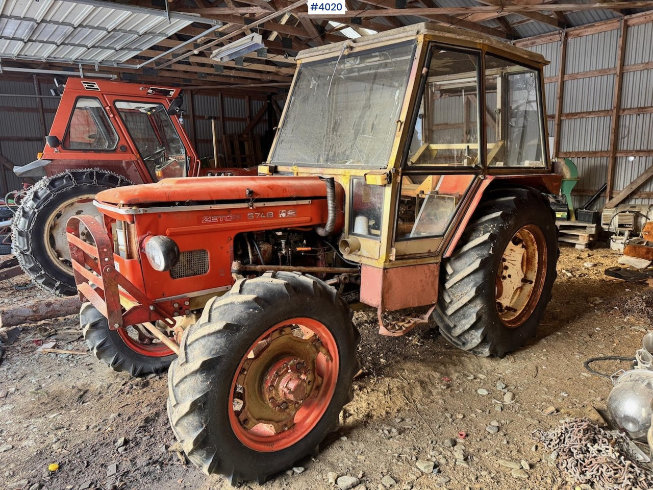 1978 Zetor 6748 4x4. (Needs some repairs) - Трактор: снимка 3 1978 Zetor 6748 4x4. (Needs some repairs) - Трактор: снимка 3