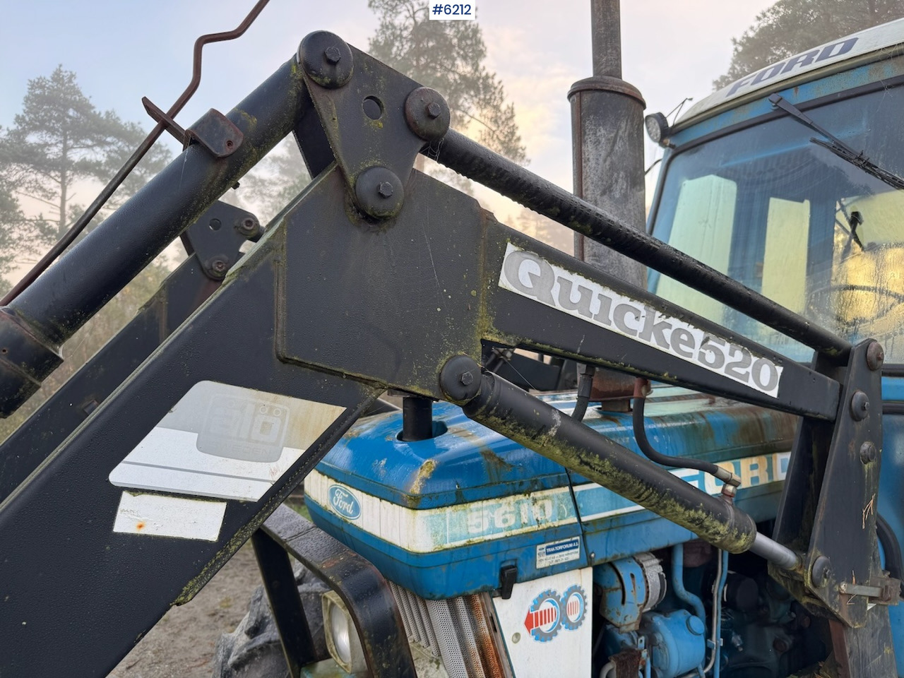 1982 Ford 5610 w/ front loader. - Трактор: снимка 3 1982 Ford 5610 w/ front loader. - Трактор: снимка 3