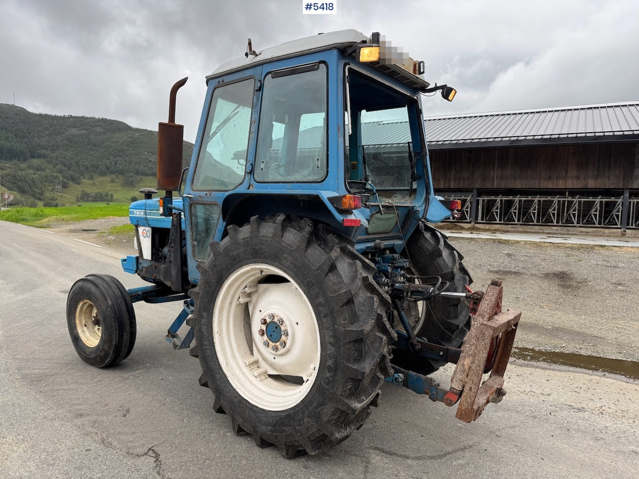 1982 Ford 7610 w/ front loader. - Трактор: снимка 3 1982 Ford 7610 w/ front loader. - Трактор: снимка 3