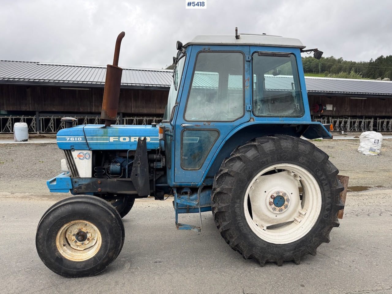 1982 Ford 7610 w/ front loader. - Трактор: снимка 2 1982 Ford 7610 w/ front loader. - Трактор: снимка 2