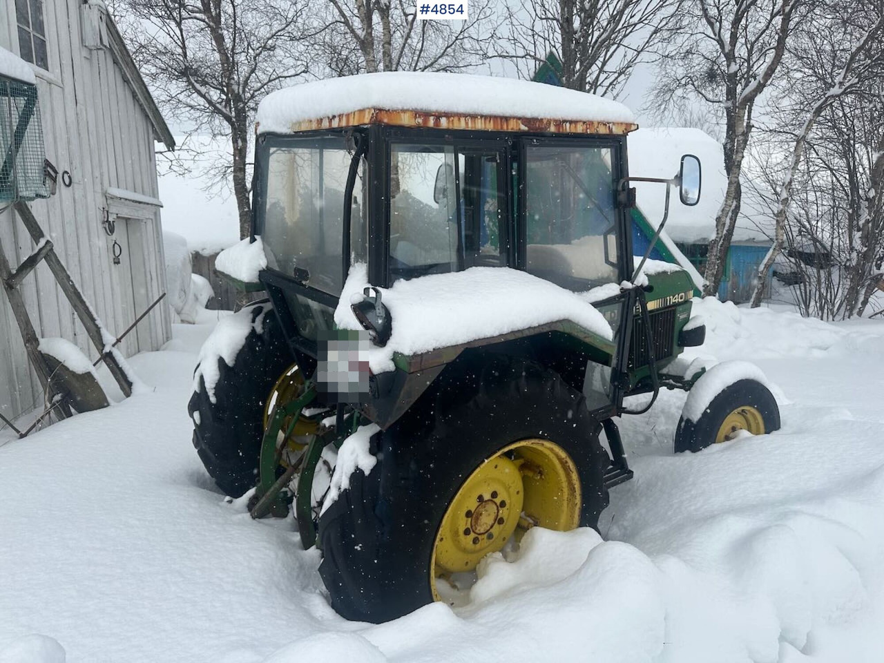 1982 John Deere 1140 tractor - Трактор: снимка 4 1982 John Deere 1140 tractor - Трактор: снимка 4