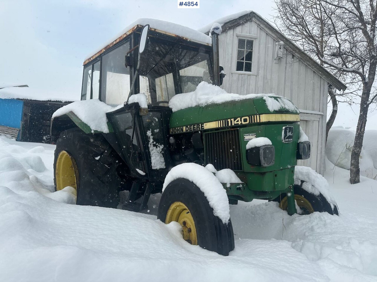 1982 John Deere 1140 tractor - Трактор: снимка 1 1982 John Deere 1140 tractor - Трактор: снимка 1