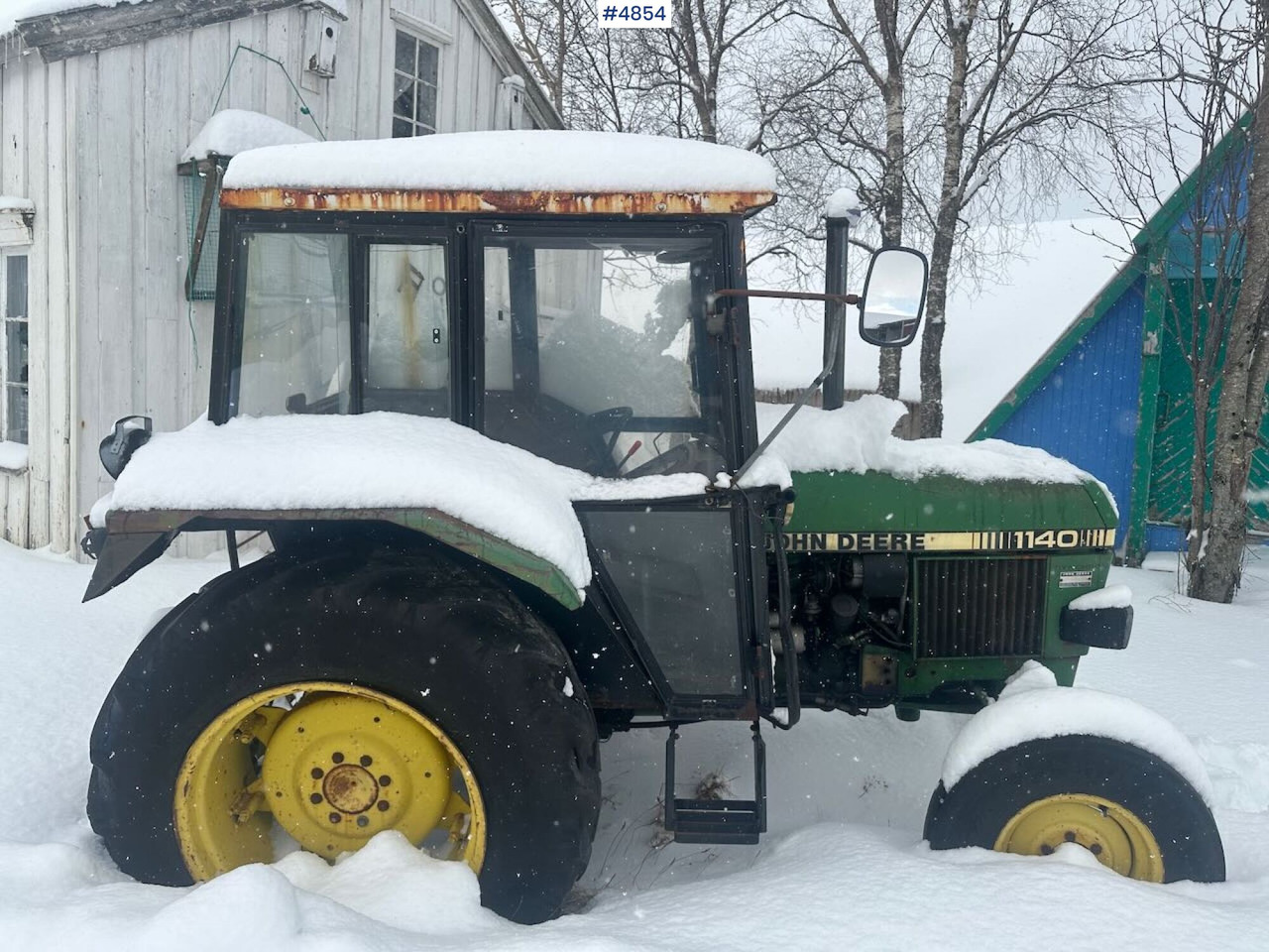 1982 John Deere 1140 tractor - Трактор: снимка 5 1982 John Deere 1140 tractor - Трактор: снимка 5