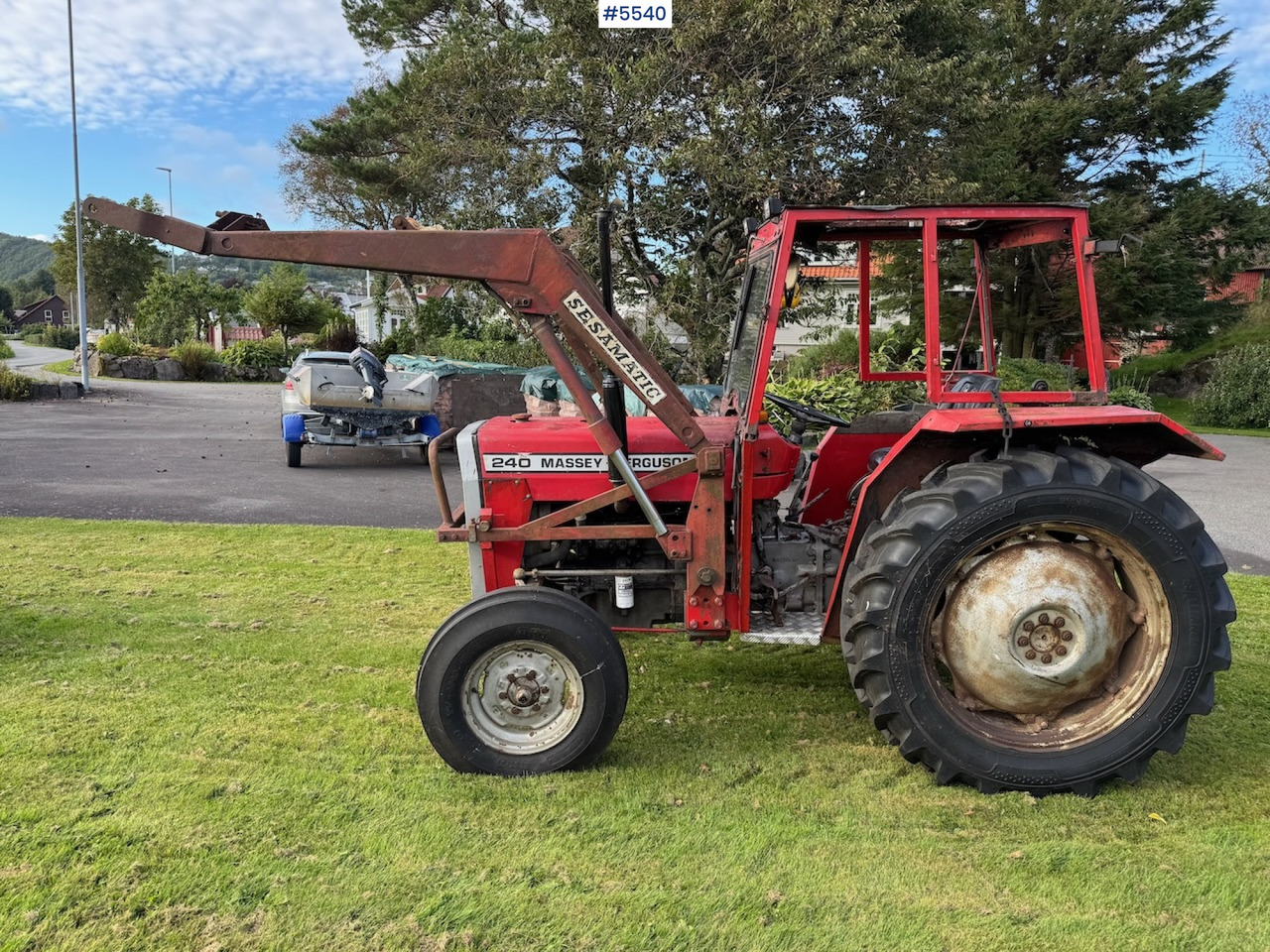 1982 Massey Ferguson 235 w/front loader. - Трактор: снимка 4 1982 Massey Ferguson 235 w/front loader. - Трактор: снимка 4