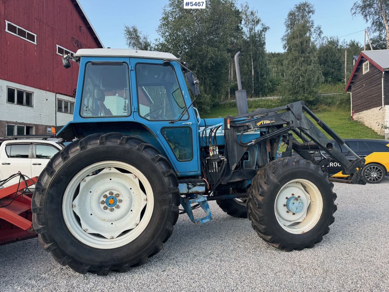1983 Ford 7710 4x4 w/ frontloader - Трактор: снимка 3 1983 Ford 7710 4x4 w/ frontloader - Трактор: снимка 3
