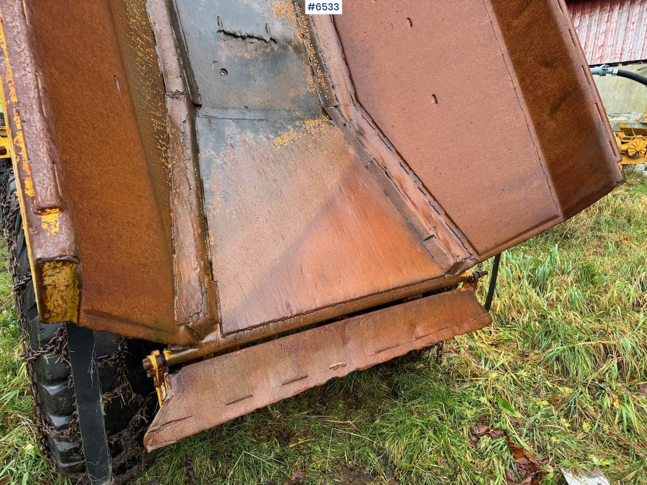 Съчленен самосвал 1984 Volvo 861 Dumper 6x6. Lightly repair object.: снимка 11