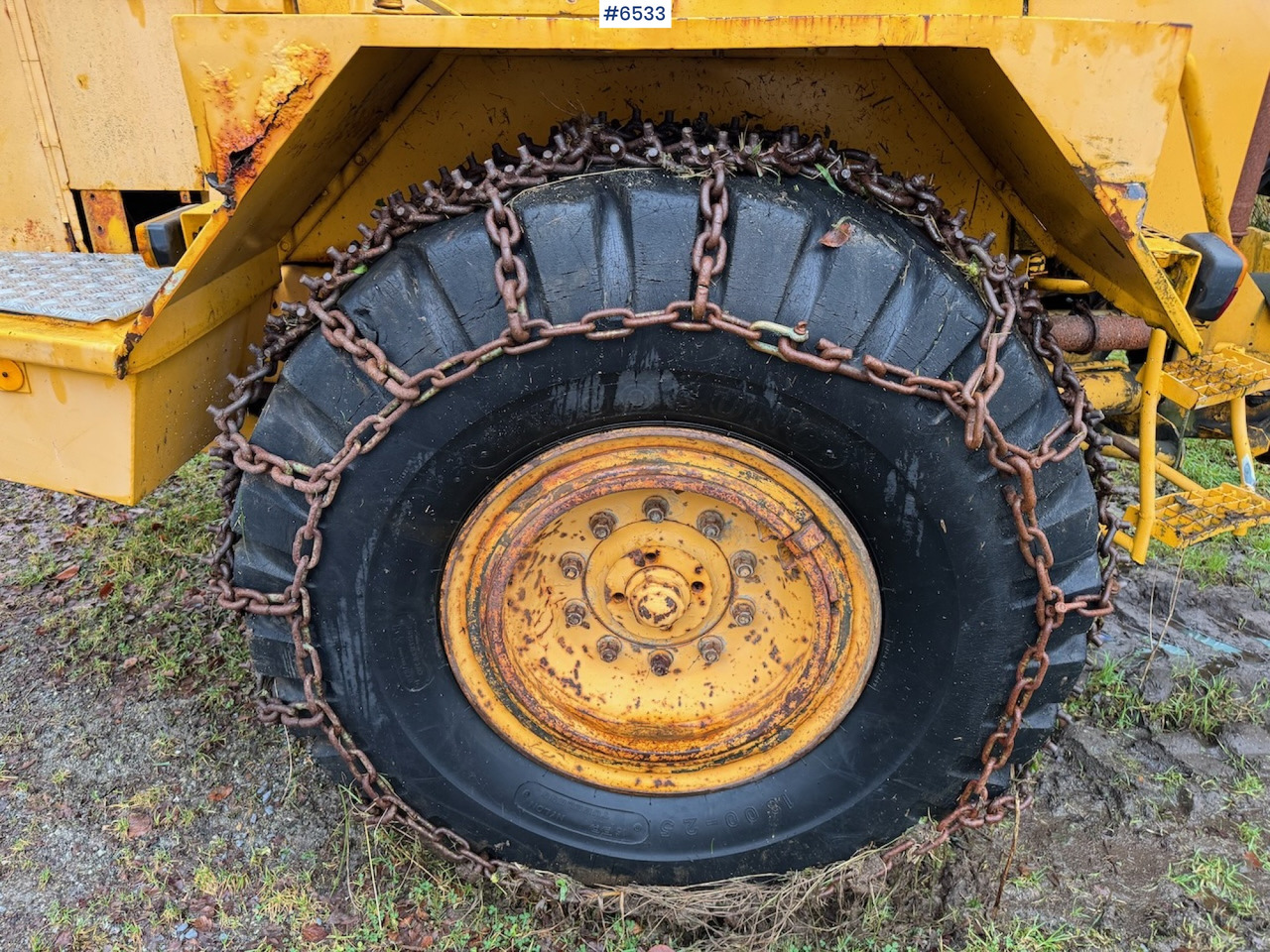 Съчленен самосвал 1984 Volvo 861 Dumper 6x6. Lightly repair object.: снимка 15